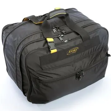 A. Saks Expandable Soft Suitcase Travel Bag