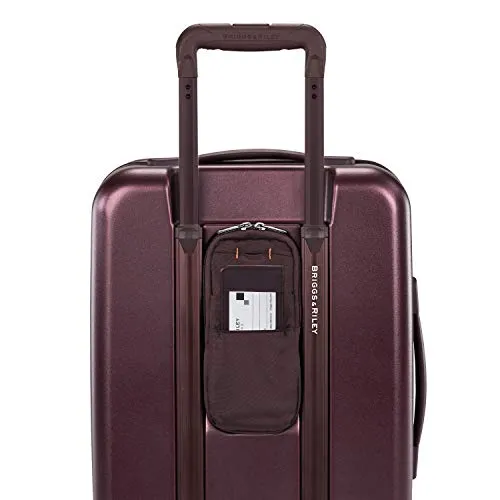 Briggs & Riley Sympatico Hardside International Spinner Luggage, Plum, 21-Inch Carry-On