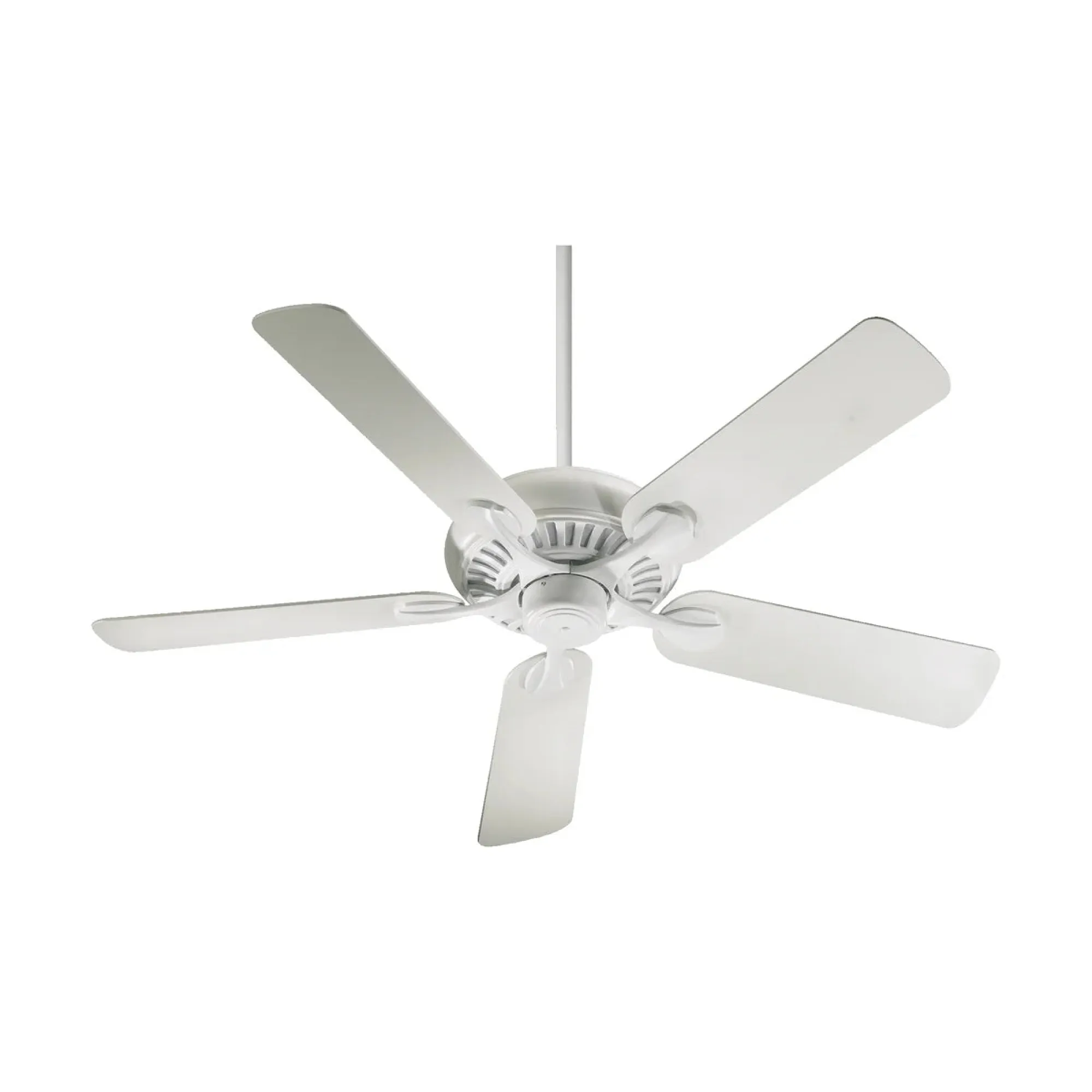 Pinnacle 52" Outdoor Patio Fan - Wet Rated - Studio White